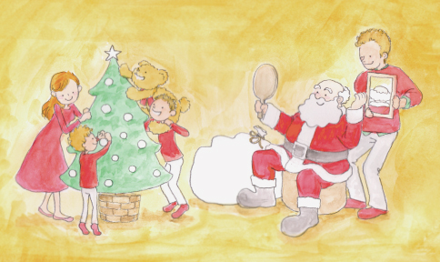 ポストカード用イラスト例1